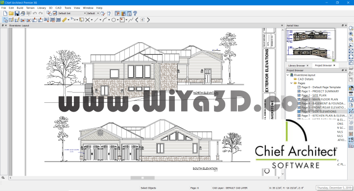 chief architect layout template