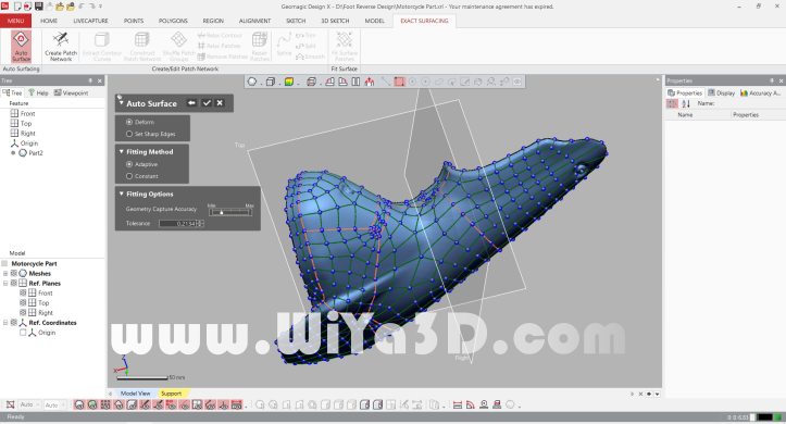 Geomagic Design X Auto Surface