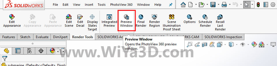 SolidWorks Photoview 360 S008