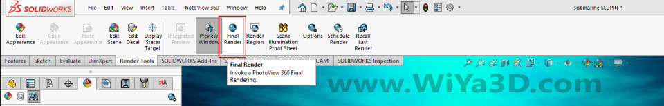 SolidWorks Photoview 360 S028