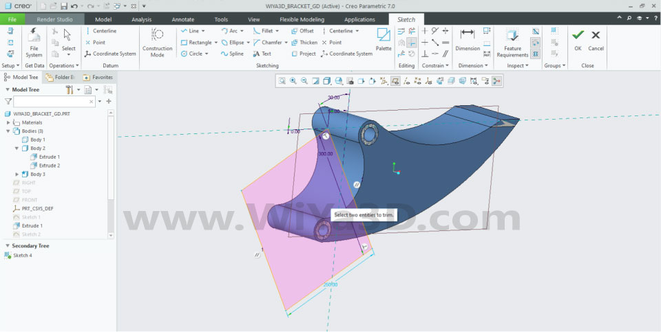 PTC Creo Topology Optimization Generative Design 010