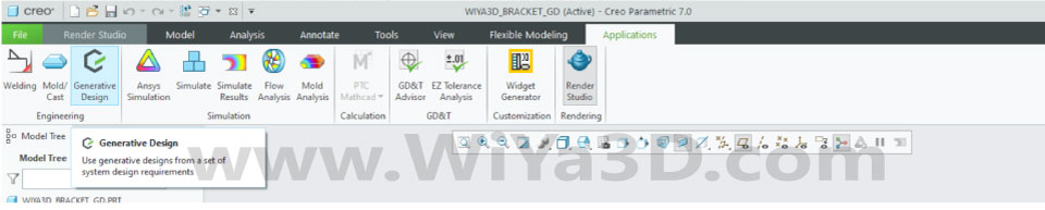 PTC Creo Topology Optimization Generative Design 012