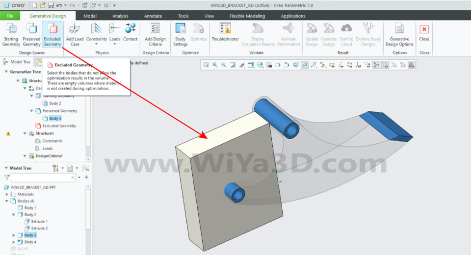 PTC Creo Topology Optimization Generative Design 015