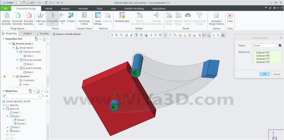 PTC Creo Topology Optimization Generative Design 017