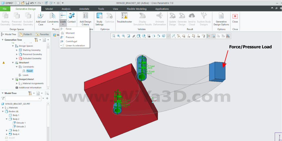 PTC Creo Topology Optimization Generative Design 018