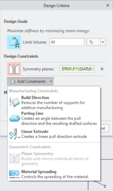 PTC Creo Topology Optimization Generative Design 023